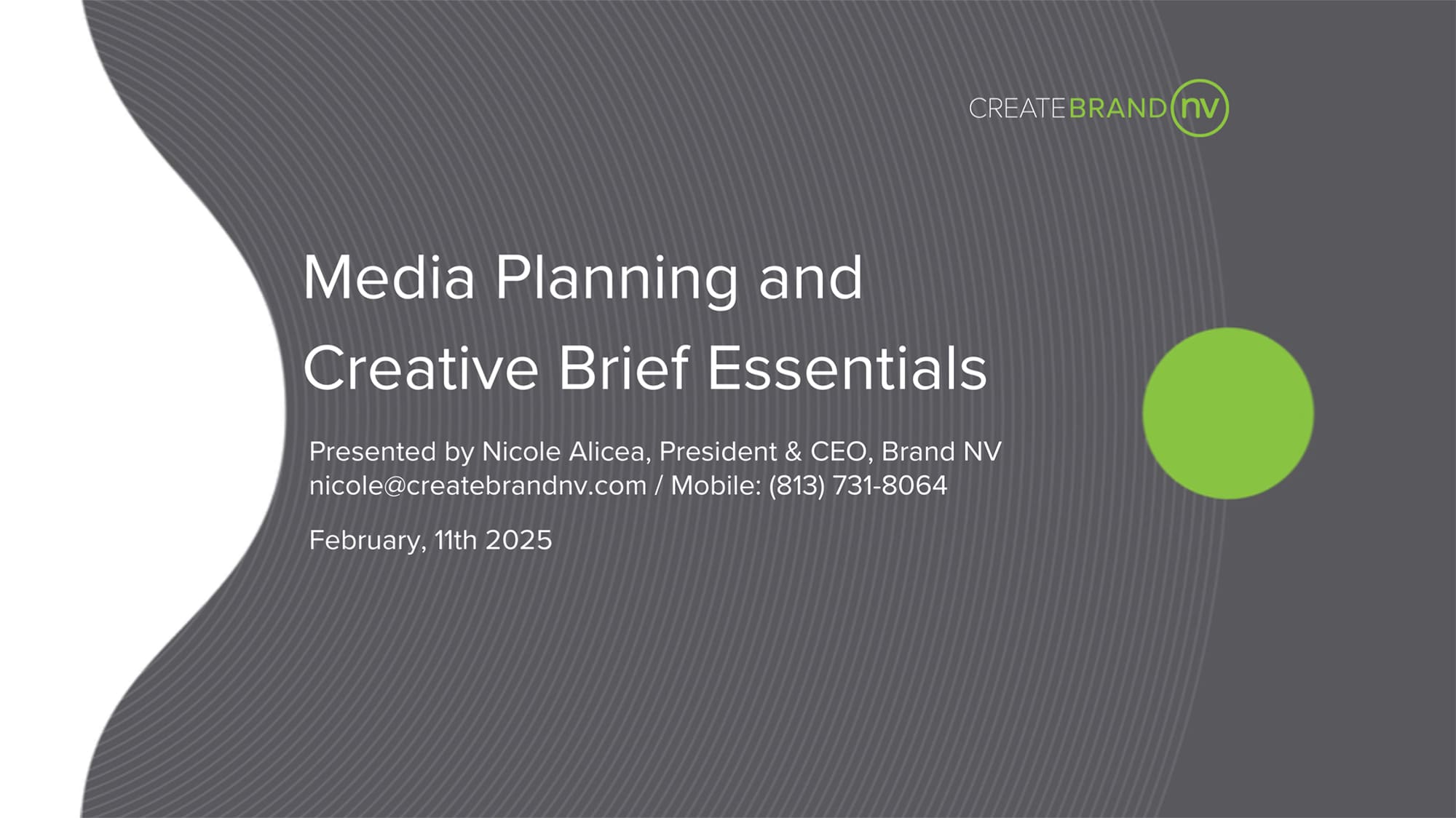 Media Planning and Creative Brief Essentials